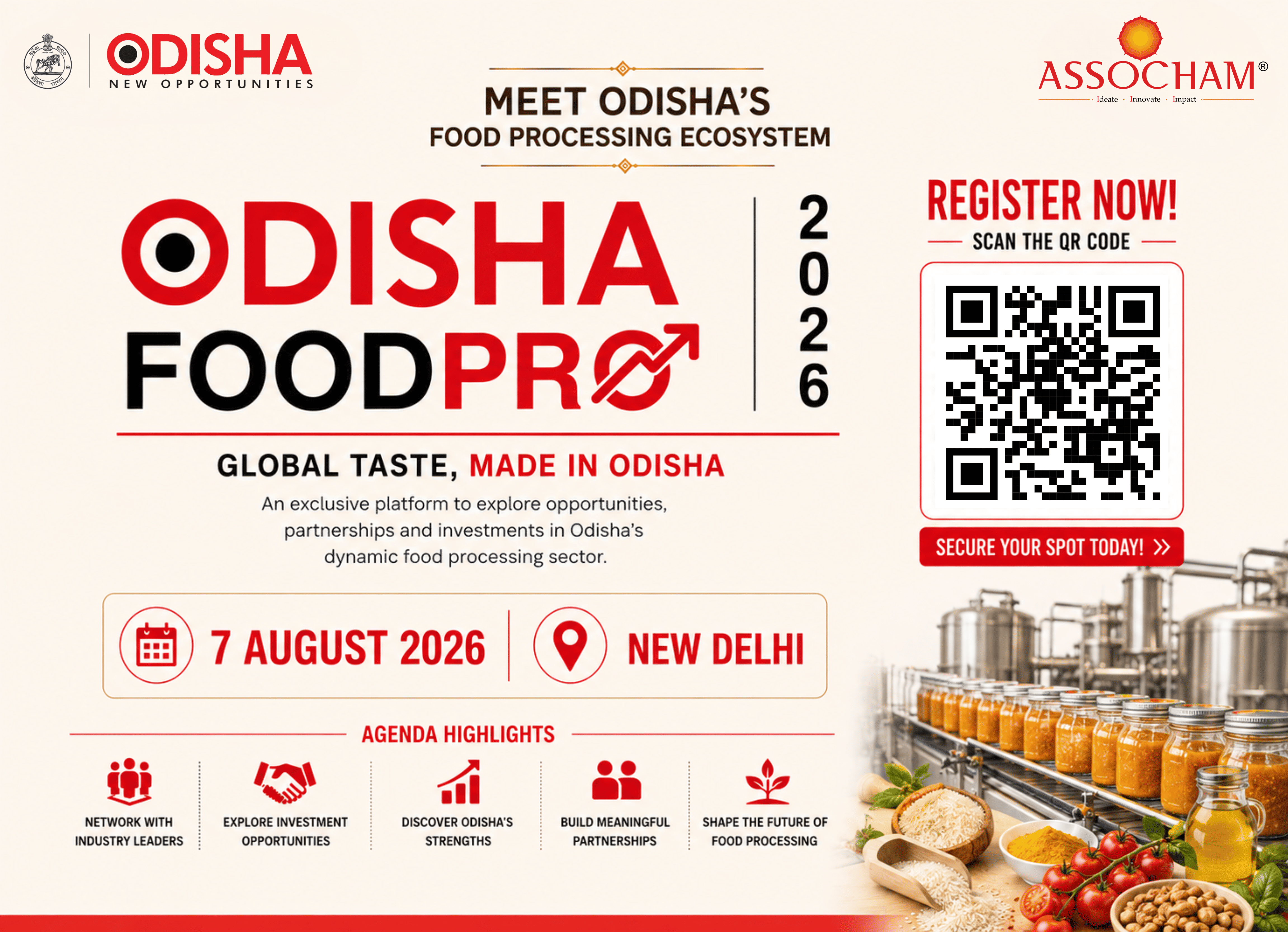 Odisha Food Pro Promotional Banner