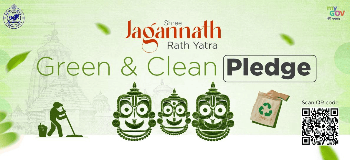 Shree Jagannath Rath Yatra Green and Clean Pledge